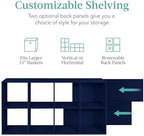 Best Choice Products Kids Bookcase 8-Cube Storage Organizer, 13.5in Shelf - Image 3