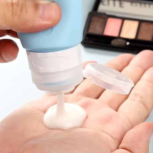 Gemice Travel Bottles for Toiletries, Tsa Approved Travel Size Containers - Image 4