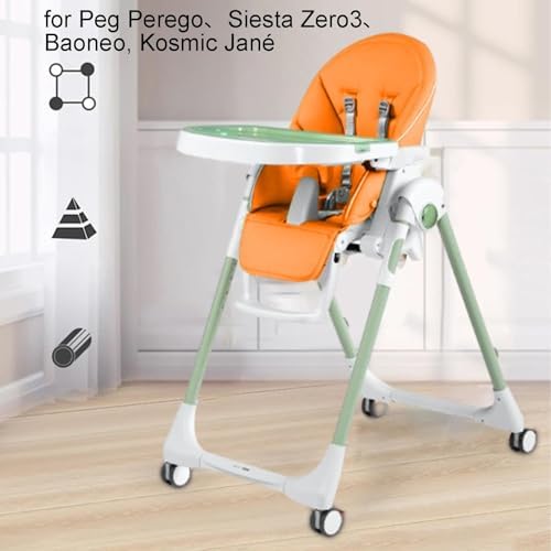 Baby High Chair Cover, PU Leather, Soft Padding, Highchair Seat Cushion - Image 2