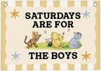 Boy Room Playroom Wall Decor Hanging Banner Boy Nursery Decor 30"x20" by WXUMTM