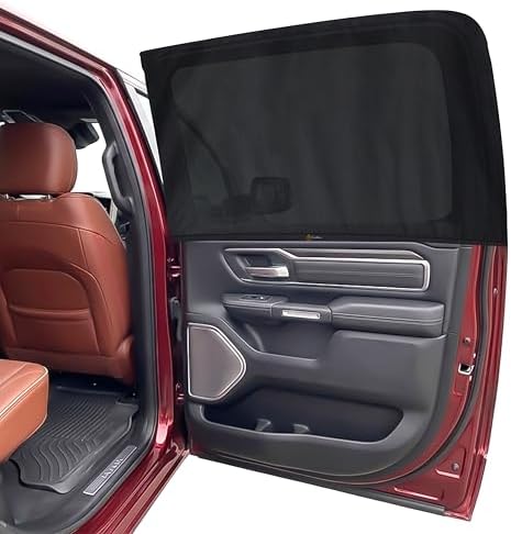 EcoNour Car Rear Window Screens Car Side Window Sun Shades by EcoNour