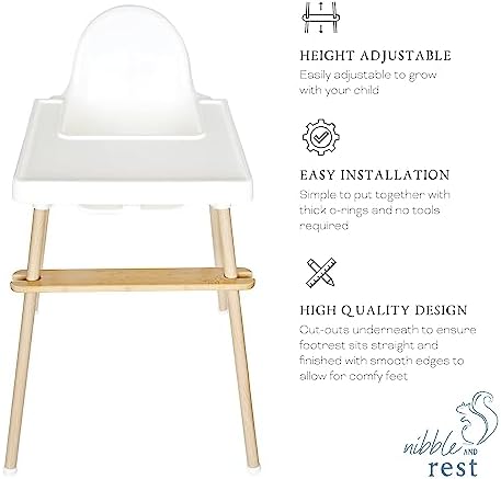 Nibble and Rest Woodsi Footsi Highchair Footrest - Image 5