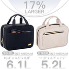 NISHEL Travel Toiletry Bag for women, Portable Hanging makeup Organizer - Image 3