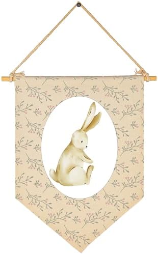 Rabbit Theme Nursery Baby Room Playroom Kids Room Wall Decoration-Baby by Sioial