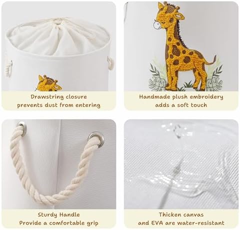 Kids Laundry Basket Baby Hamper - Image 6