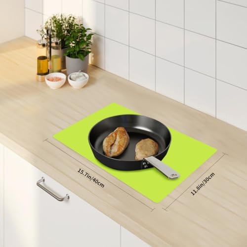 Silicone Mat for Crafts, 15.7" x 11.8" Silicone Placemats for Kids Dining Table - Image 7