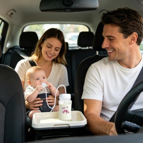 Bottle Holder for Babys Self Feeding, 180ml Non-Slip Pacifier Bottle - Image 7