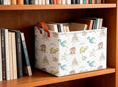 CLOCOR Rectangular Storage Bin, Waterproof Books Box, Gift Basket - Image 2
