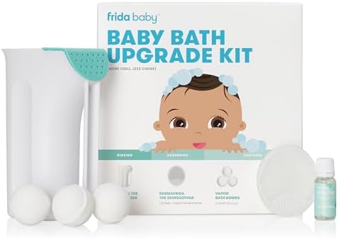 Frida Baby Bath Upgrade Kit for Infant and Toddler, Oil Vapor Drops White by Unknown