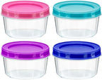 DecorRack 7 oz Food Storage Containers, Screw Lids - Image 4