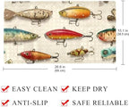 Bath Tub Shower Mat, Washable Bathtub Floor Mats, Suction Cups and Drain Holes - Image 4
