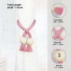 Magnetic Curtain Tiebacks Decorative Tie Back Drapes Holdbacks Nieffeiy - Image 3