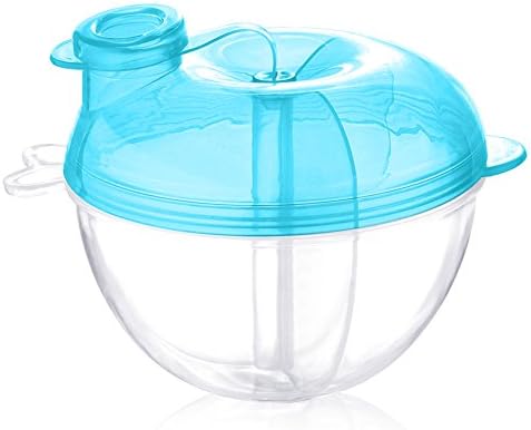 Accmor Baby Formula Dispenser for On-the-Go Feedings, Three-Compartment by Accmor