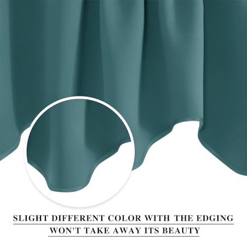 NICETOWN Cafe Curtains for Half Window - Image 3