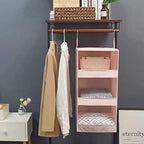 GRANNY SAYS 3-Shelf Hanging Closet Organizer, Foldable Storage - Image 4