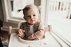 Three Little Tots Modern Silicone Baby Bib – Adjustable Fit Waterproof Catch - Image 4
