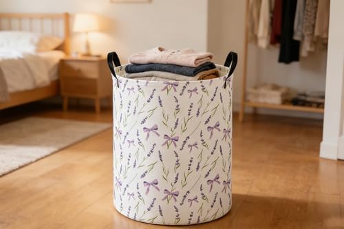 Kids Laundry Basket Flower Hamper - Image 3