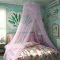 Lace Bed Canopy Mosquito Netting, Princess Bed Canopy by Eimilaly
