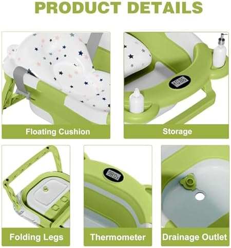TPN Collapsible Baby Bathtub, Baby Bath Tub - Image 5
