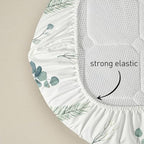 Baby Bassinet Sheets 4 Pack, Fits Rectangle Round Oval Hourglass Mattress - Image 5