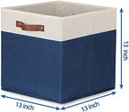Temary Fabric Storage Bins for Cube Organizer 4 Pack Cube Storage Bins 13 - Image 2