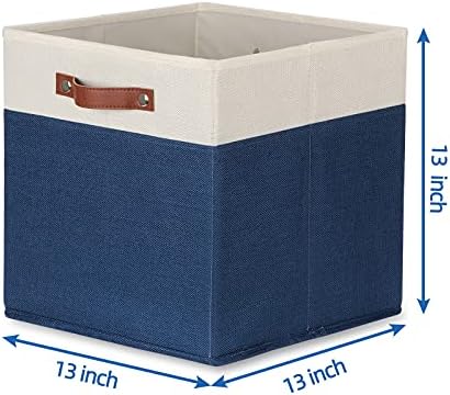Temary Fabric Storage Bins for Cube Organizer 4 Pack Cube Storage Bins 13 - Image 2