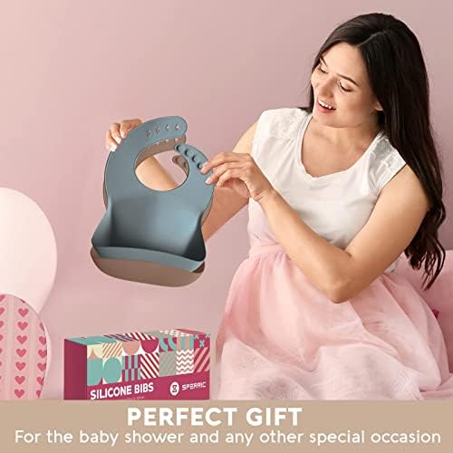 Sperric Silicone Baby Bibs - Image 5