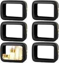 YOPCDJ 6PCS Clear Toiletry Bag, TSA Approved Travel Pouch by YOPCDJ
