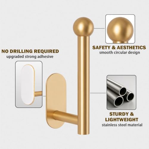 2 Pack Curtain Holdbacks, Adhesive Curtain Tiebacks, Wall Mounted Curtain Hooks - Image 3