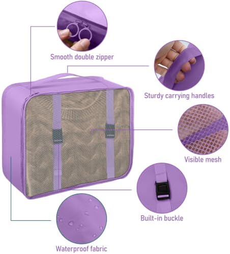 Packing Cubes for Travel 10 Set Luggage Organizer Bags - Image 3
