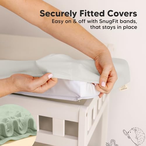 2-Pack Baby Changing Pad Cover for Girl - Image 5