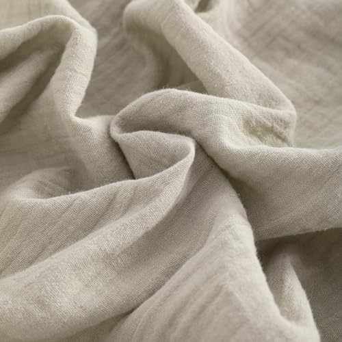NTBAY Crib Muslin Fitted Sheets, 2 Pack, 28 x 52 - Image 3