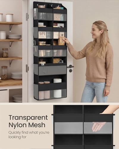 SONGMICS Over-the-Door Organizer, 5 Tier Extra Large of 9 Compartments - Image 6