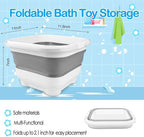 Bath Toy Storage Organizer, Foldable Bath Toy Holder - Image 5