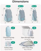 BAGSMART Compression Packing Cubes - Image 3