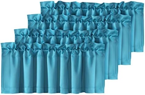 H.VERSAILTEX Blackout Valances for Windows, Kitchen Valance Curtains for Living by HVERSAILTEX
