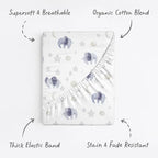 Sorrel + Fern Baby Bassinet Sheets 2-Pack - Image 2