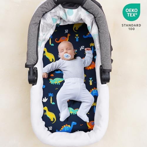 david's kids 3 Pack Bassinet Sheets, Ultra Soft Breathable Comfortable Baby - Image 2
