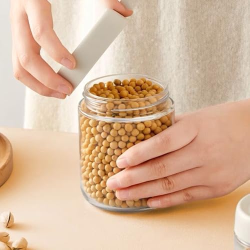 Mason Jars 16 OZ with Lids, Overnight Oats Containers with Lids, Glass Jars - Image 4