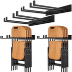 2 Pack Folding Chair Storage Rack by Unknown