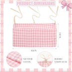 Gingham Crib Hanging Organizer Gingham Diaper Bag Organizer Playpen Organizers - Image 2