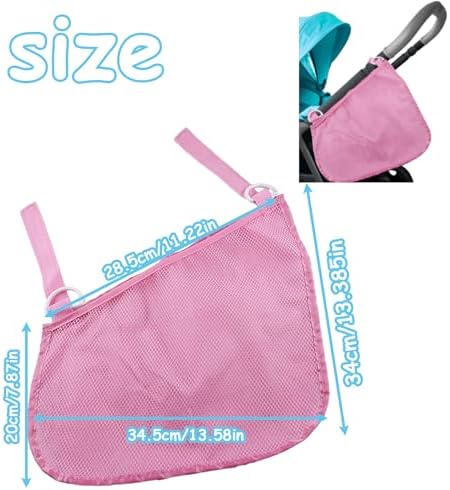 2 Pack Universal Side Sling Stroller Organizer - Image 2