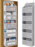 Over the Door Organizer with 5 Front Pockets and 5 Mesh Side Pockets, Extra by Unknown