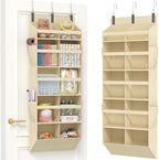 Lifewit 1 Pack Over the Door Organizer, 10 Section Hanging Storage by Lifewit