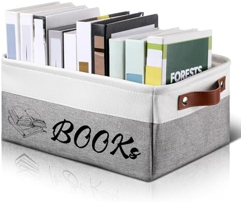 Marsui 1 Pcs TBR Basket Book Storage Bin Bookish Gifts by Marsui