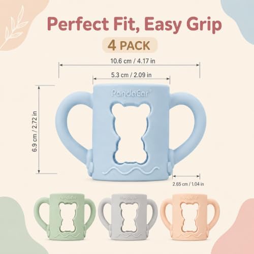 PandaEar Silicone Baby Bottle Handles - Image 5