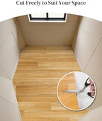 3'×10' Non Slip Vinyl Floor Runner Waterproof 1.8mm Thick, Woodgrain Pattern - Image 6