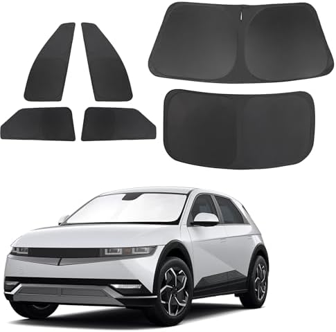 TINGLU Window Shades for Hyundai Ioniq 5 2022-2025 2026 Accessorie Car Side by TINGLU