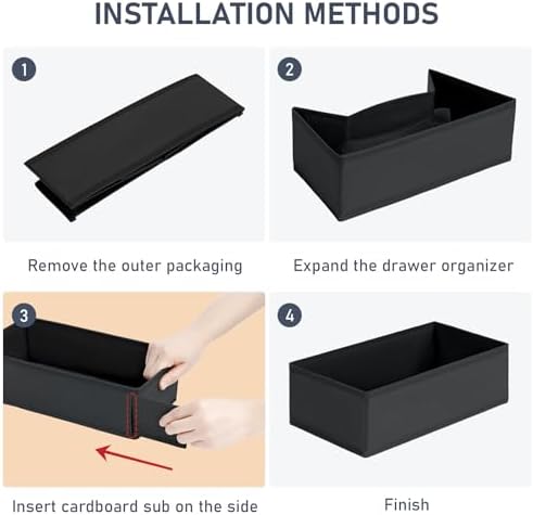 DIMJ Drawer Organizer Clothes - Image 3