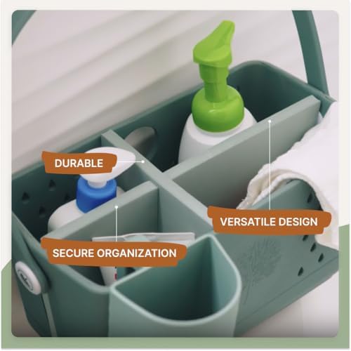 Parker Baby Bath Caddy Inserts | Matching Color Divider - Image 3